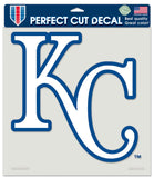 Kansas City Royals Decal 8x8 Die Cut Color - Team Fan Cave