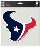 Houston Texans Decal 8x8 Die Cut Color - Team Fan Cave