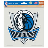 Dallas Mavericks Decal 8x8 Die Cut Color