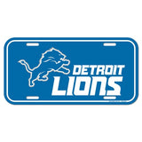 Detroit Lions License Plate - Team Fan Cave
