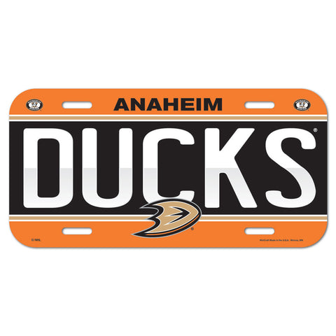 Anaheim Ducks License Plate - Special Order - Team Fan Cave