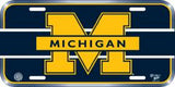 Michigan Wolverines License Plate