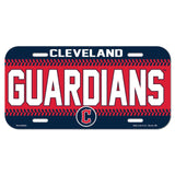 Cleveland Guardians License Plate Plastic-0
