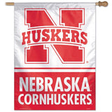 Nebraska Cornhuskers Banner 28x40 Vertical - Team Fan Cave