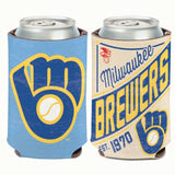 Milwaukee Brewers Can Cooler Vintage Design Special Order