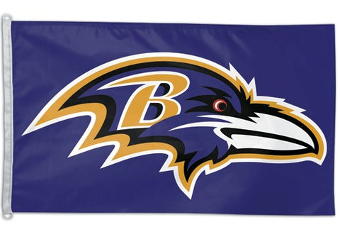 Baltimore Ravens Flag 3x5 - Team Fan Cave