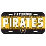 Pittsburgh Pirates License Plate Plastic - Team Fan Cave