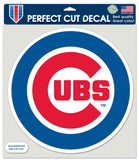 Chicago Cubs Decal 8x8 Die Cut Color Round - Team Fan Cave