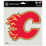 Calgary Flames Decal 8x8 Perfect Cut Color