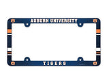 Auburn Tigers License Plate Frame - Full Color - Team Fan Cave