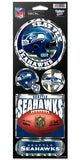 Seattle Seahawks Stickers Prismatic - Team Fan Cave