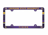 LSU Tigers License Plate Frame - Full Color