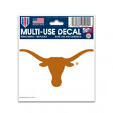Texas Longhorns Decal 3x4 Multi Use - Team Fan Cave