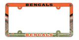 Cincinnati Bengals License Plate Frame Plastic Full Color Style