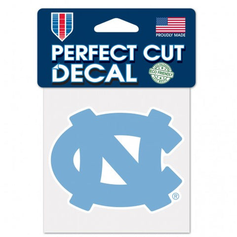 North Carolina Tar Heels Decal 4x4 Perfect Cut Color - Team Fan Cave