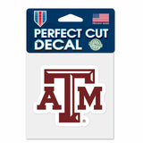 Texas A&M Aggies Decal 4x4 Perfect Cut Color - Team Fan Cave
