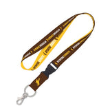 Wyoming Cowboys Lanyard with Detachable Buckle Alternate Design - Special Order - Team Fan Cave