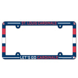 St. Louis Cardinals License Plate Frame - Full Color - Team Fan Cave