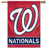 Washington Nationals Banner 28x40 Vertical - Team Fan Cave