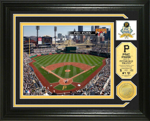 Pittsburgh Pirates Single Coin Stadium Photo Mint - Team Fan Cave