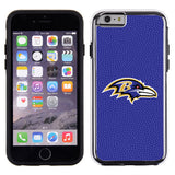 Baltimore Ravens Phone Case Team Color Football Pebble Grain Feel iPhone 6 - Team Fan Cave