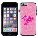 Atlanta Falcons Pink NFL Football Pebble Grain Feel IPhone 6 Case - Special Order - Team Fan Cave