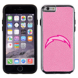 San Diego Chargers Pink NFL Football Pebble Grain Feel IPhone 6 Case - Special Order - Team Fan Cave