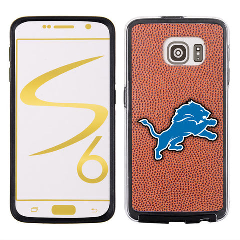 Detroit Lions Classic NFL Football Pebble Grain Feel Samsung Galaxy S6 Case - Team Fan Cave