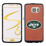 New York Jets Phone Case Classic Football Pebble Grain Feel Samsung Galaxy S6 - Team Fan Cave