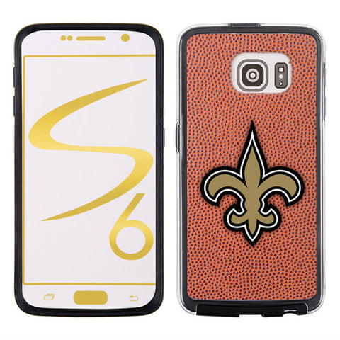 New Orleans Saints Classic NFL Football Pebble Grain Feel Samsung Galaxy S6 Case - Team Fan Cave