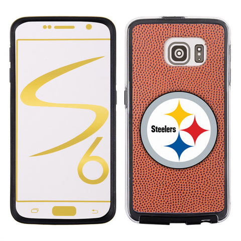 Pittsburgh Steelers Classic NFL Football Pebble Grain Feel Samsung Galaxy S6 Case - - Team Fan Cave