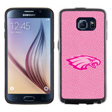 Philadelphia Eagles Pink NFL Football Pebble Grain Feel Samsung Galaxy S6 Case - Team Fan Cave