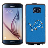 Detroit Lions Phone Case Team Color Football Pebble Grain Feel Samsung Galaxy S6 - Team Fan Cave
