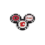 Calgary Flames Golf Chip with Marker - Team Fan Cave
