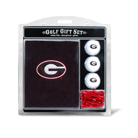 Georgia Bulldogs Golf Gift Set with Embroidered Towel - Special Order