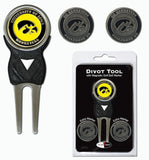 Iowa Hawkeyes Golf Divot Tool with 3 Markers - Special Order