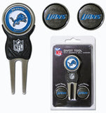 Detroit Lions Golf Divot Tool with 3 Markers - Team Fan Cave