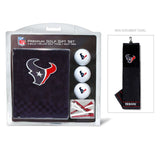 Houston Texans Golf Gift Set with Embroidered Towel - Special Order - Team Fan Cave