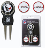 Houston Texans Golf Divot Tool with 3 Markers - Special Order - Team Fan Cave
