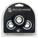 Los Angeles Chargers Golf Chip with Marker 3 Pack