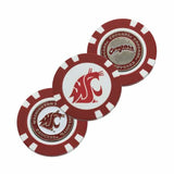 Washington State Cougars Golf Chip with Marker - Team Fan Cave