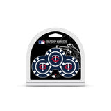 Minnesota Twins Golf Chip with Marker 3 Pack - Special Order