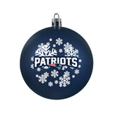 New England Patriots Ornament Shatterproof Ball Special Order - Team Fan Cave