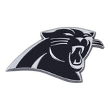 Carolina Panthers Auto Emblem Premium Metal Chrome - Team Fan Cave