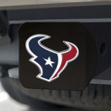 Houston Texans Hitch Cover Color Emblem on Black - Team Fan Cave