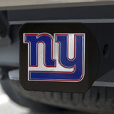 New York Giants Hitch Cover Color Emblem on Black - Team Fan Cave