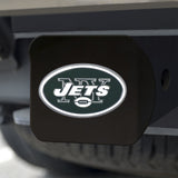 New York Jets Hitch Cover Color Emblem on Black - Team Fan Cave