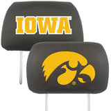 Iowa Hawkeyes Headrest Covers FanMats - Team Fan Cave