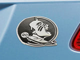 Florida State Seminoles Auto Emblem Premium Metal FanMats - Team Fan Cave