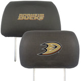 Anaheim Ducks Headrest Covers FanMats Special Order